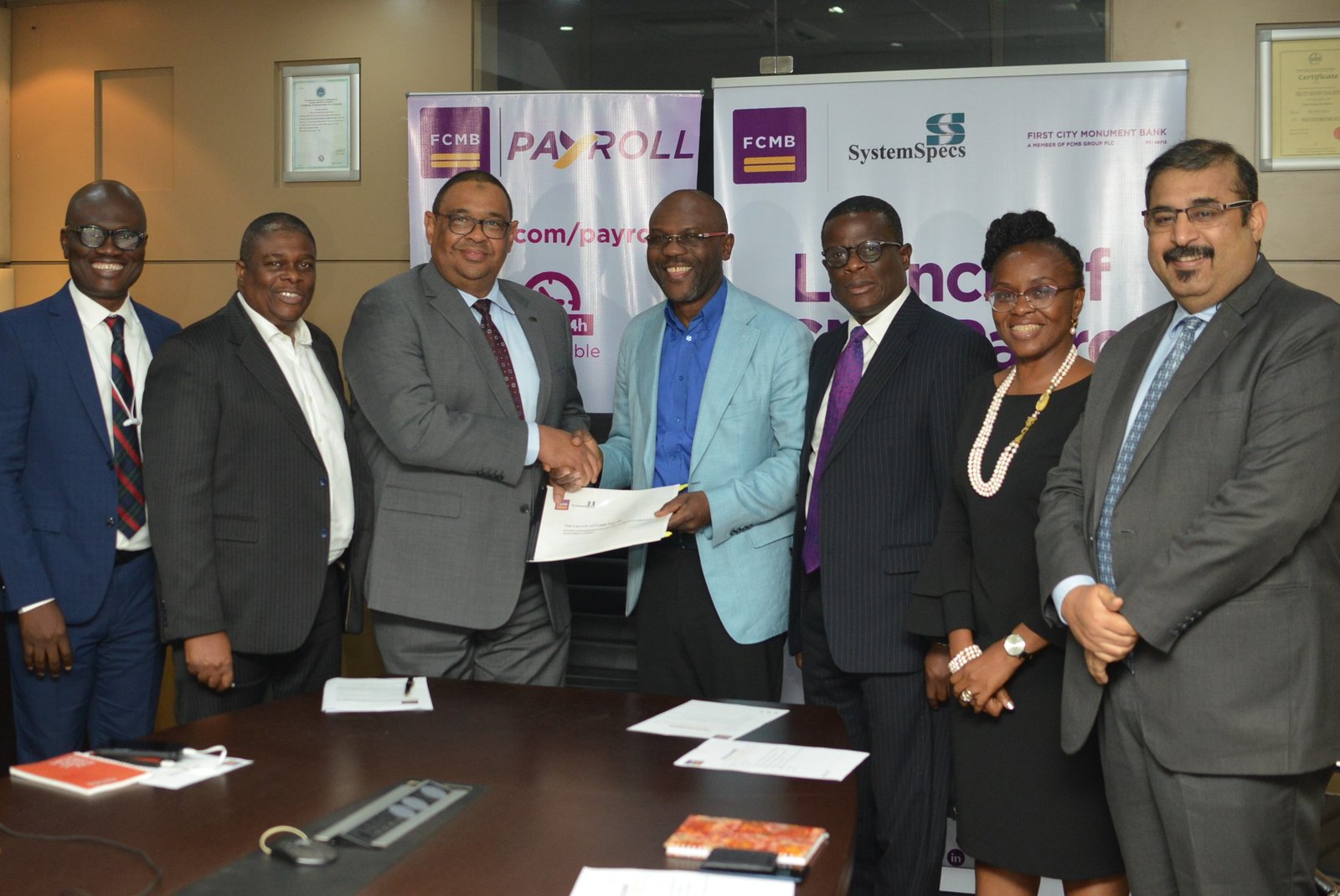 FCMB and SystemSpecs Collaborates, Sign MoU Launch a Payroll Solution for SMEs