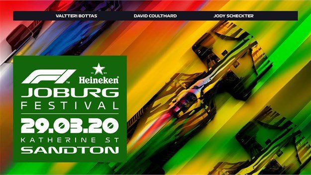 Heineken and F1 Announce to host first-ever African F1 festival in Jozi