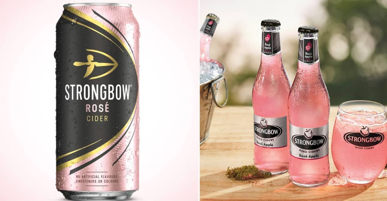 Strongbow in New Product Launch of Rosé Cider Drink