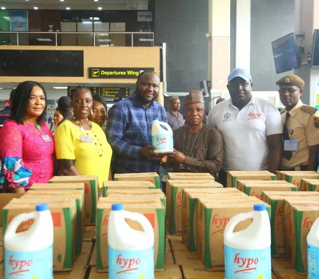 Hypo in Partnership with FAAN, donates 100 cartons of products to prevent CONVID-19