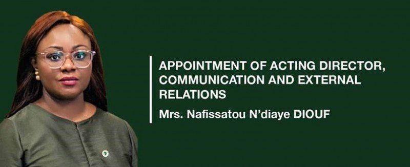 AFDB appoints Mrs. Nafissatou N’diaye Diouf Acting Director for Communications and External Relations
