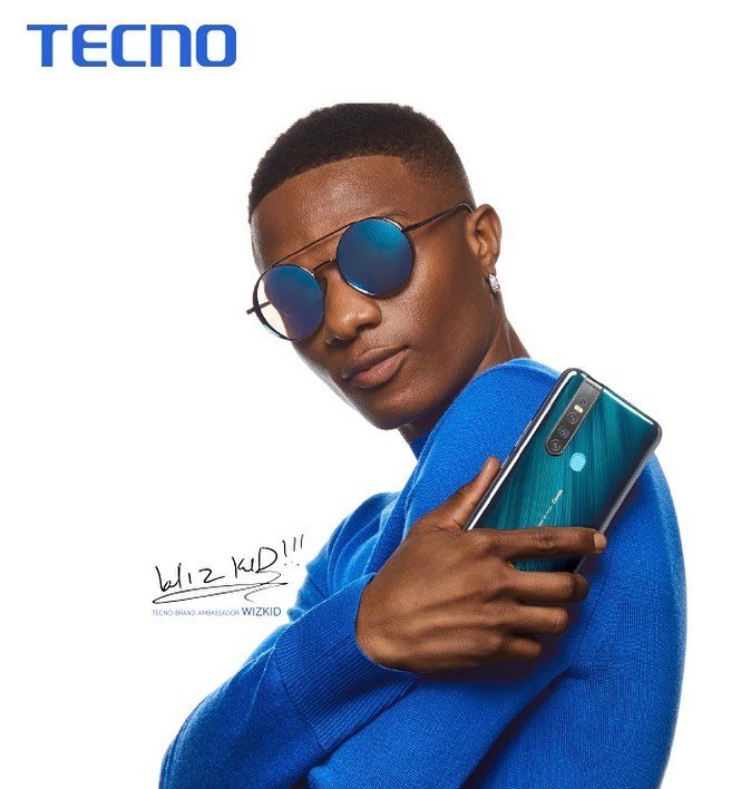 TECNO Launches Camon 15 Series As it Unveils Wizkid as Brand Ambassador