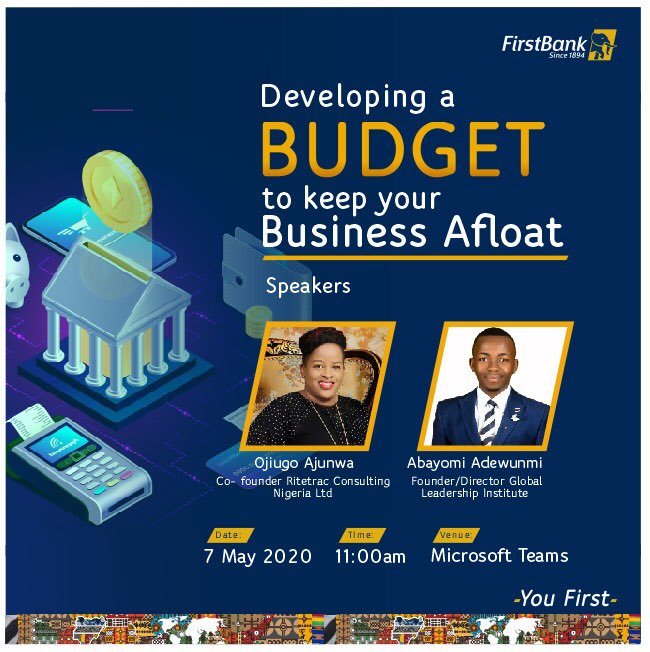 FIRSTBANK TO HOLD VIRTUAL SME CLINIC