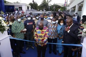 Ghanaian President commissions new Metro TV Group edifice