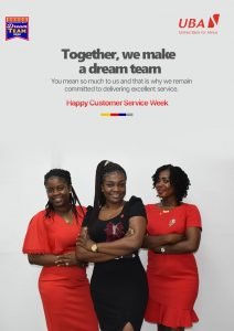 UBA Liberia Celebrates Customers Service Week