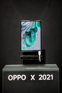 OPPO unveils rollable concept phone, AR Glass 2021