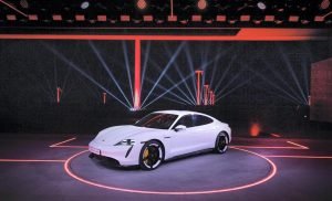 Porsche Taycan Launches in an Electrifying Show in…
