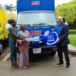 Nestle Ghana Limited rewards distributors with commercial trucks