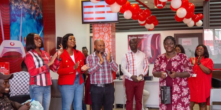 Vodafone Ghana opens new retail shop in Accra…