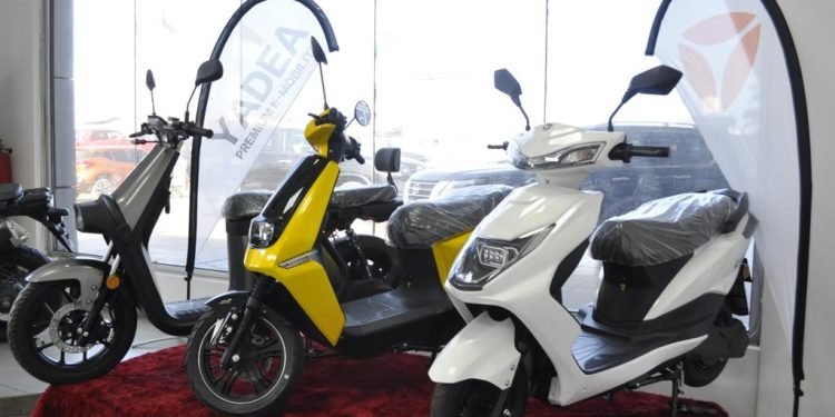 ‘Yadea’ electric motorbikes hit Ghanaian market