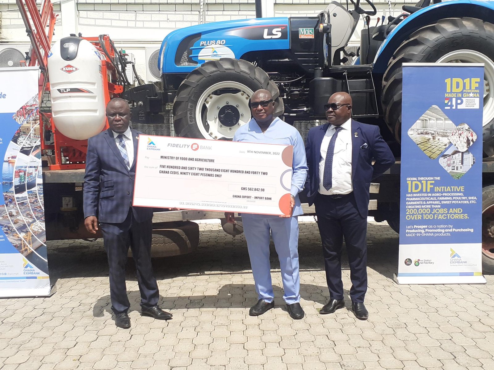 Ghana Export-Import Bank (GEXIM) donates…