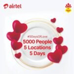 Airtel Nigeria commences its ‘Airtel 5 Days of Love’ Yuletide initiative in Lagos