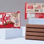 KitKat introduces new recyclable paper packaging for its KitKat four-finger 45g