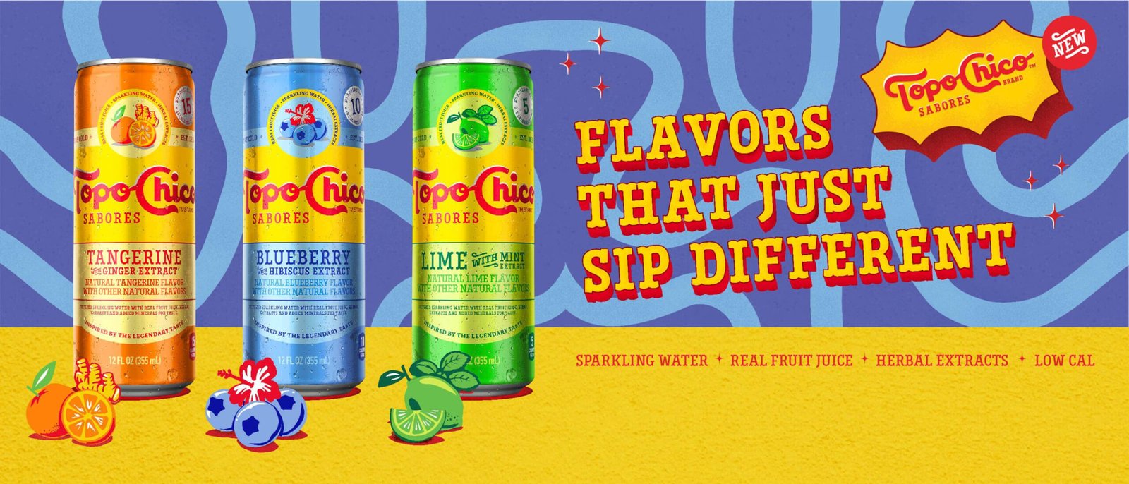 Topo Chico Launches Line of Fruit-Flavored Sparkling Waters with Herbal ...