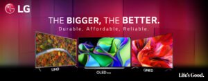 LG Dominates the Large Screen TV Market
