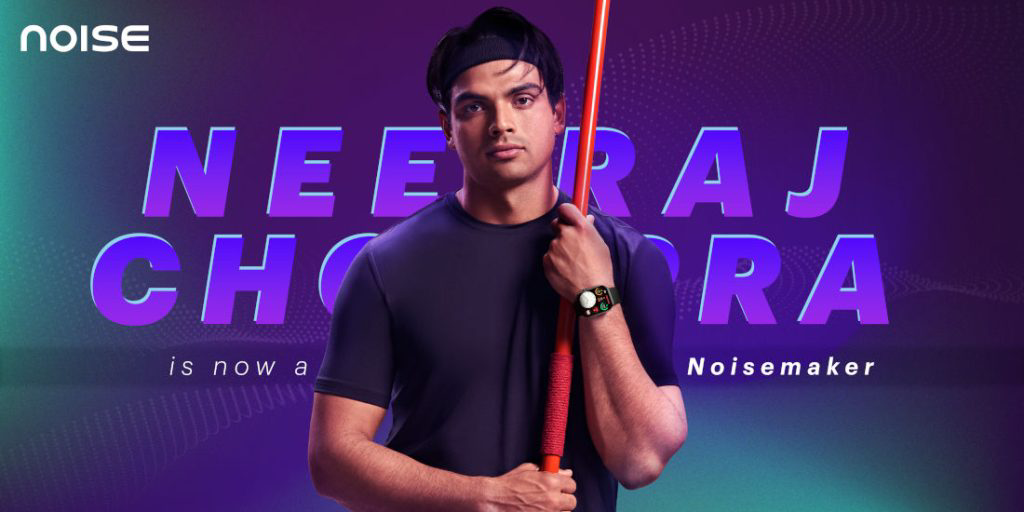 Neeraj Chopra Joins Noise as Brand Ambassador for Smartwatches