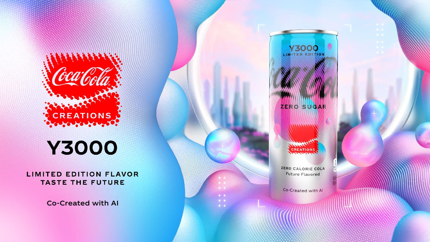 Coca-Cola debuts Y3000, powered by human creativity, artificial intelligence