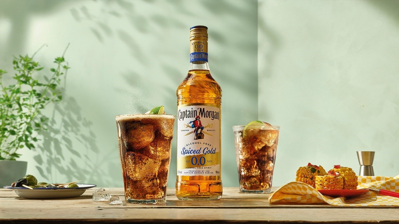 Captain Morgan Enters Alcohol Free…