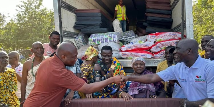 Akosombo Dam Spillage: Tobinco Supports Victims…