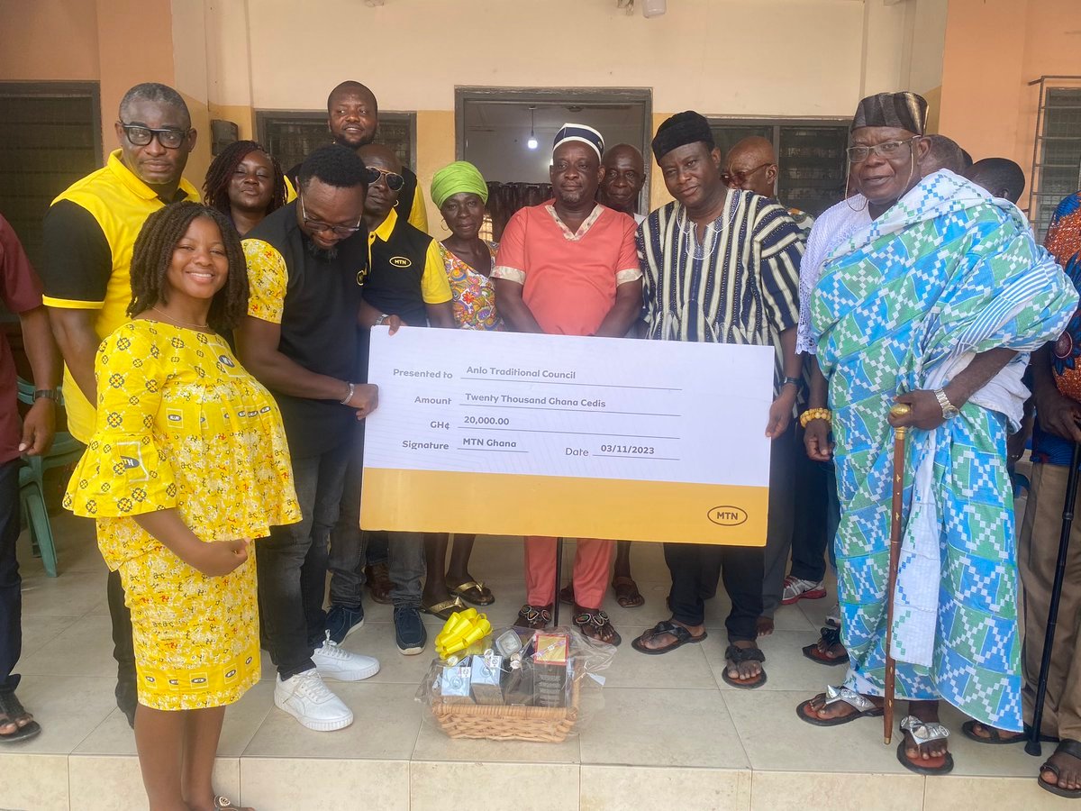 Ghana: MTN Ghana Donates Items…