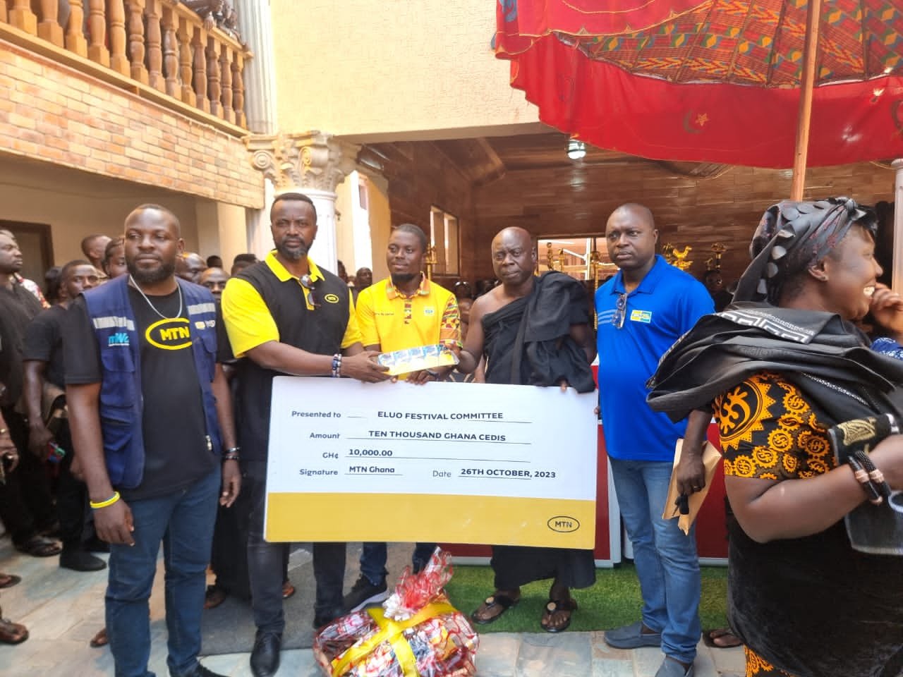 Ghana: MTN Ghana Donates Items…