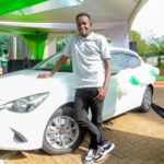 Kenya: Safaricom rewards winner of its ‘Win a Car’ Campaign with a brand-new Mazda Demio