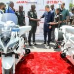 Ghana: Japan Motors, Lakeside Estate donate Yamaha escort motorcycles to police