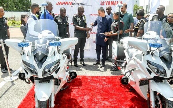 Ghana: Japan Motors, Lakeside Estate donate Yamaha escort…