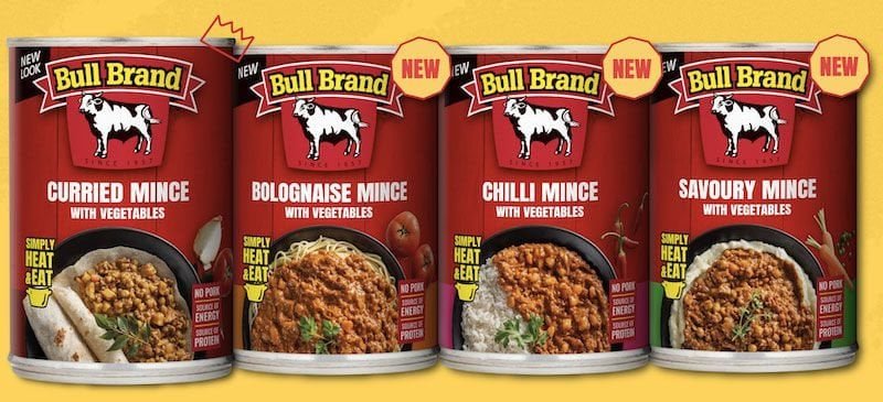 South Africa: Bull Brand launches 3 new ready-to-eat mince products