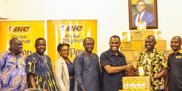 Ghana: BIC donates 40,000 pens to students as they embark on BECE