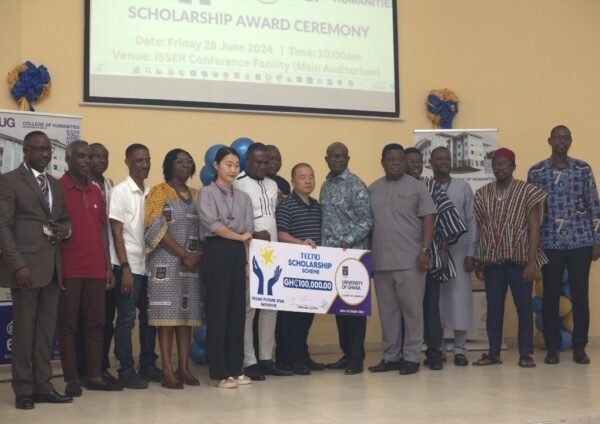 Ghana: TECNO awards ₵100,000 in scholarships to 34…