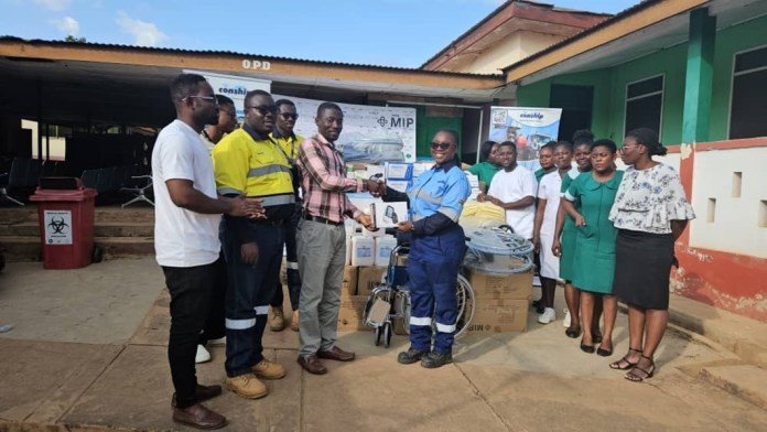 Ghana: Consolidated Shipping Agencies Limited donates medical items to Gyedu Health Centre    