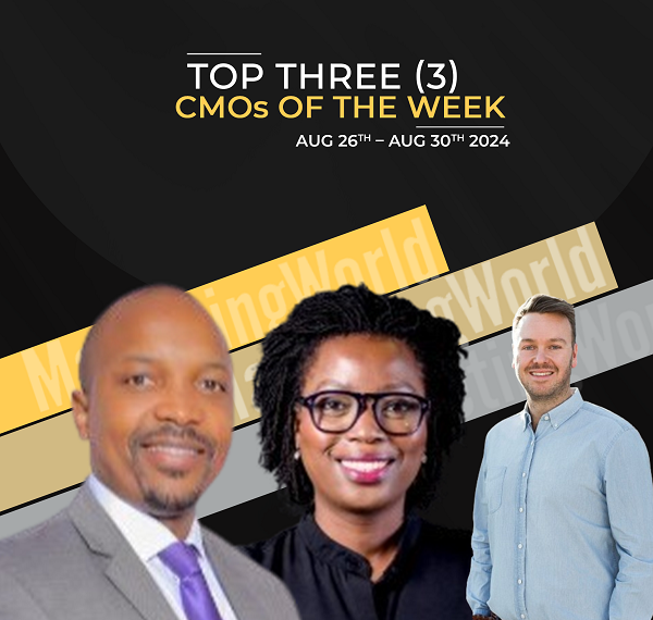 MarketingWorld Magazine’s Top Three (3) CMOs of the Week from August 26th – August 30th 2024