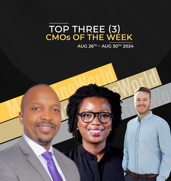 MarketingWorld Magazine’s Top Three (3) CMOs of the Week from August 26th – August 30th 2024