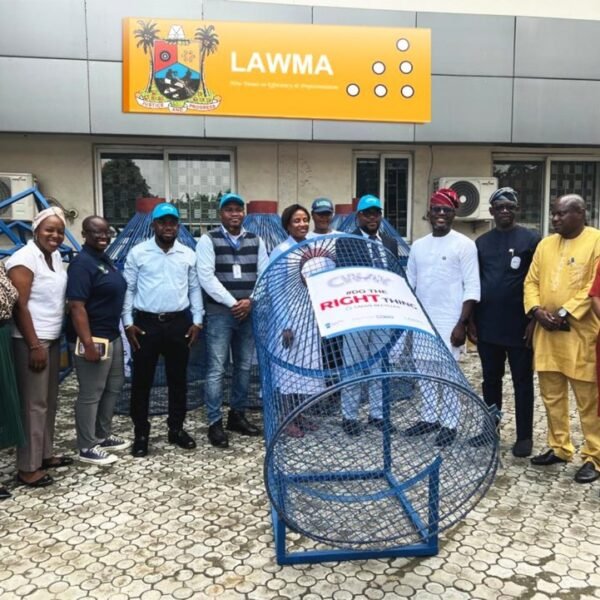 Nigeria: CWAY Water Donates Plastic Recycling Bins to…