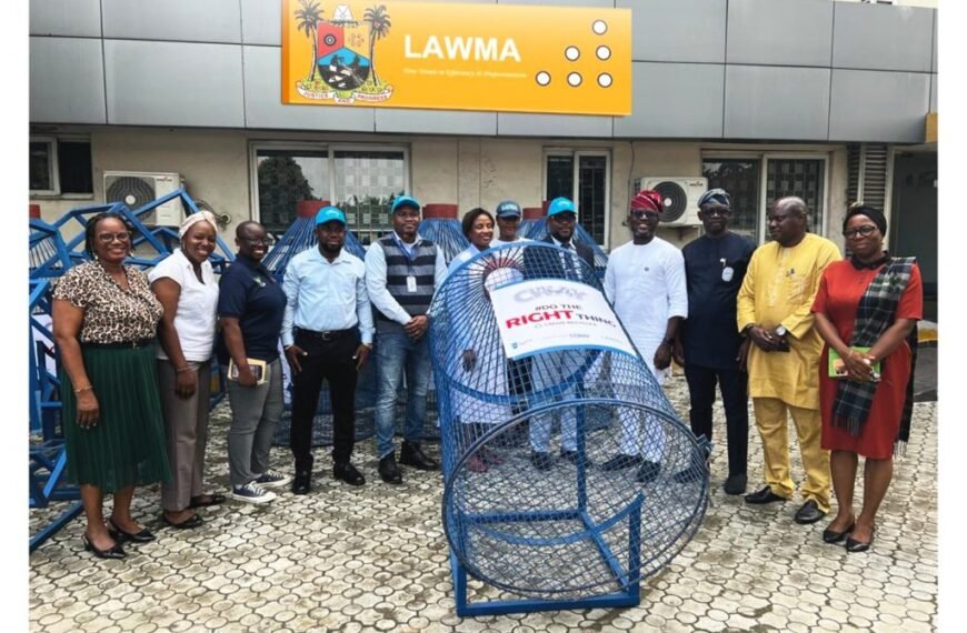 Nigeria: CWAY Water Donates Plastic Recycling Bins to LAWMA