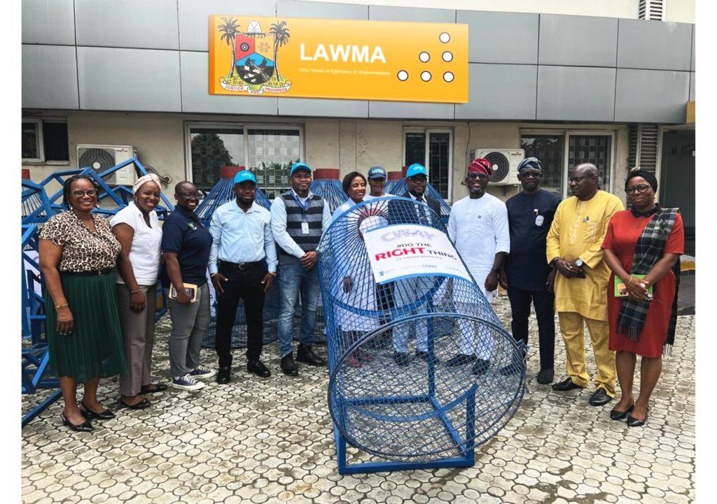 Nigeria: CWAY Water Donates Plastic Recycling Bins to LAWMA