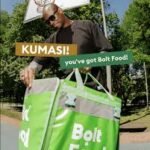 Bolt Food Expands To Kumasi, Bringing Popular Restaurants To Ghana’s Second-Largest City