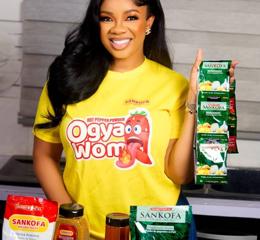 Serwaa Amihere Joins Sankofa Spices as Brand Ambassador 