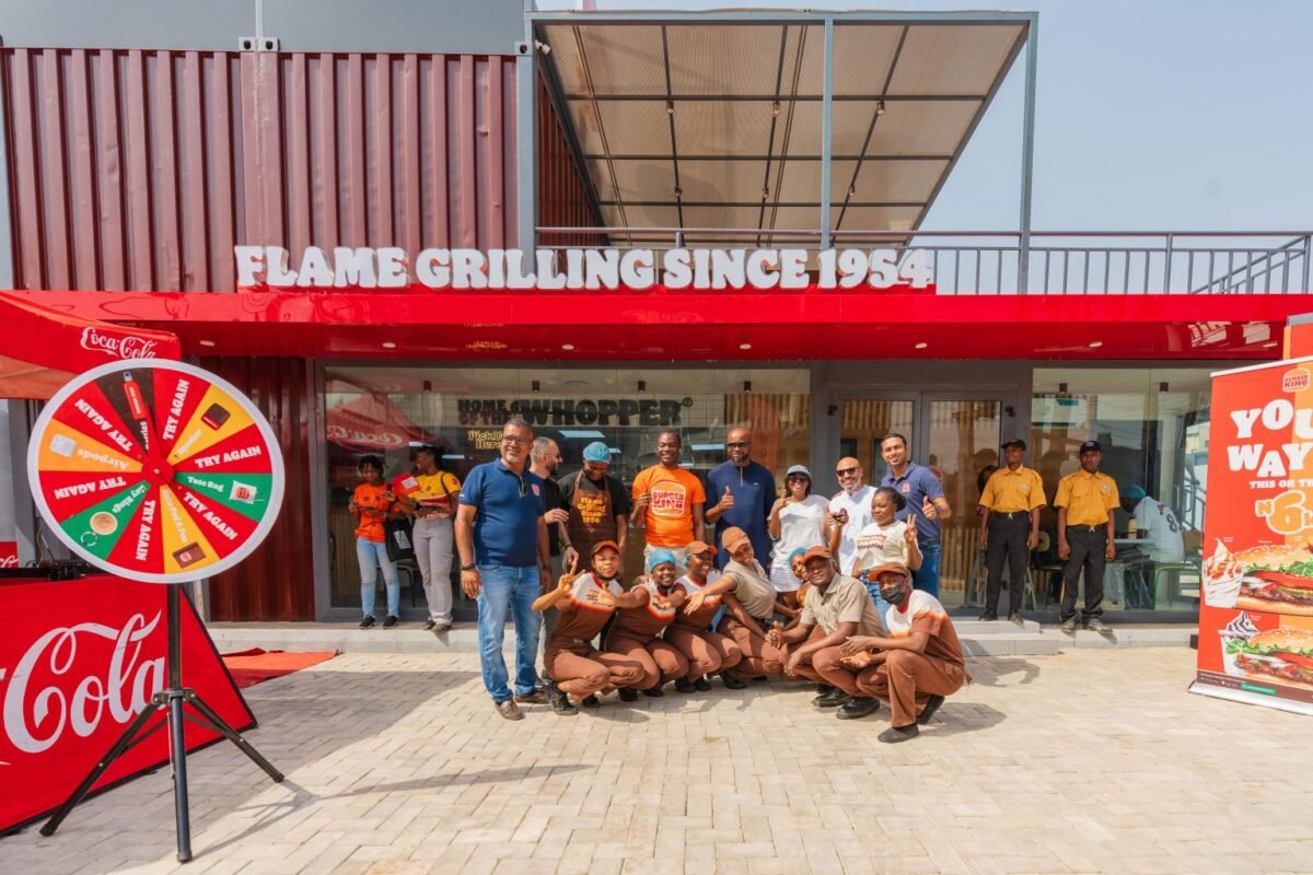 Burger King Nigeria Opens Africa’s First Shipping Container Drive-Thru Restaurant