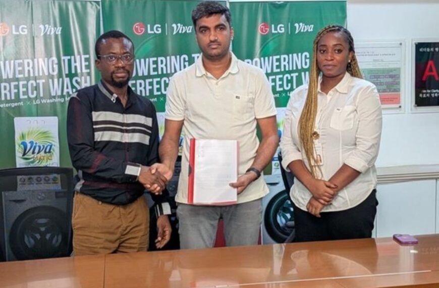 LG, VIVA to deliver smarter laundry solutions for Nigerian homes