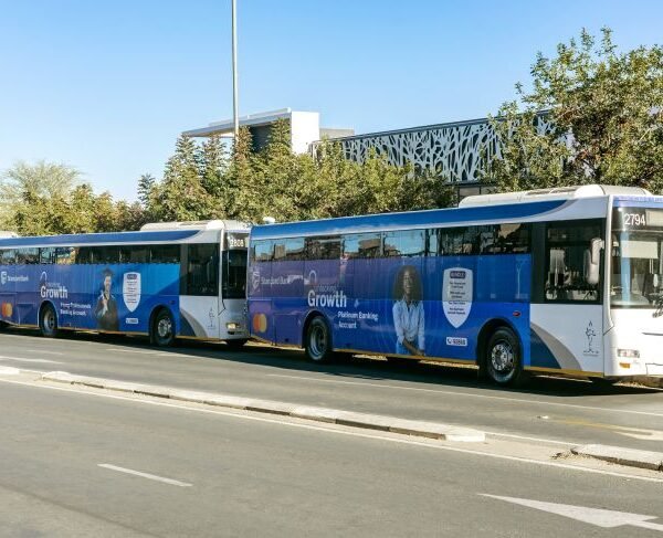 Standard Bank Namibia unveils new branded buses and…
