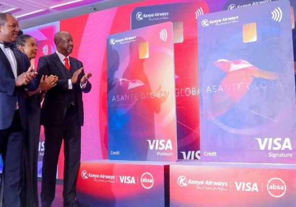 Kenya Airways, Visa,Absa launch new Asante Global Card